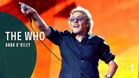 the who baba o'riley live.